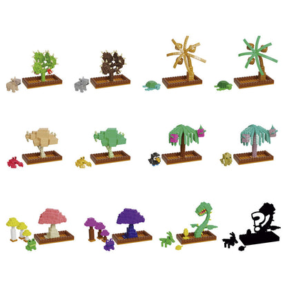 Cofre de esferas sorpresa Grow A Garden con mini escenas de plantas y criaturas