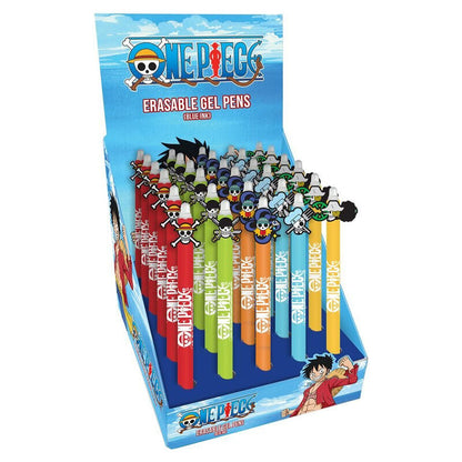 Bolígrafo borrable One Piece surtido con tinta azul