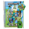 Set de papelería Minecraft con cuaderno A5, lápiz, bolígrafo y regla