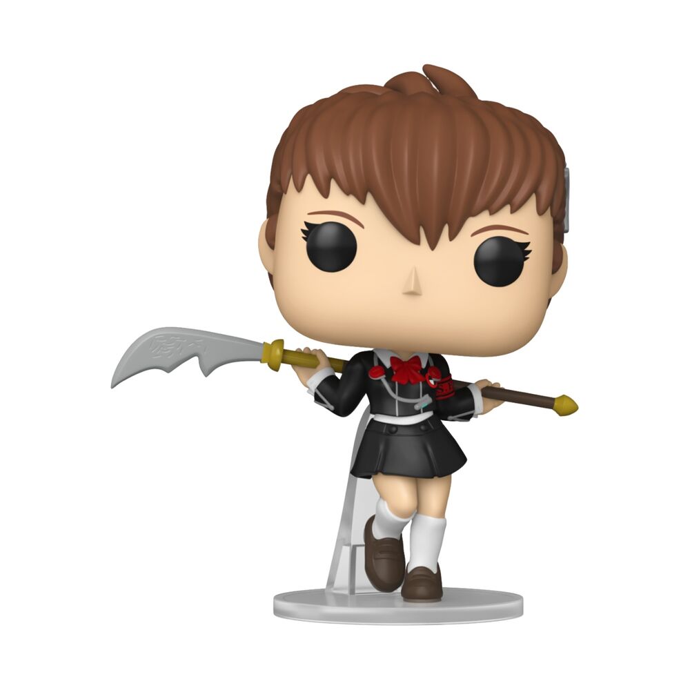 Figura Funko POP de la protagonista femenina de Persona 3 con arma