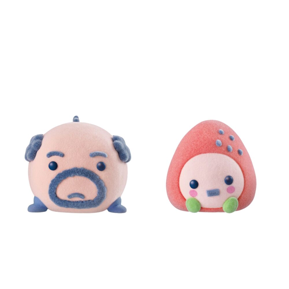 Figuras flocadas Otomodachi de Tamagotchi de 6 cm en cajas con forma de casa - 5