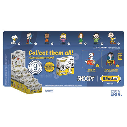 Pin misterioso Snoopy BlindPIN Serie 1 de ERIK