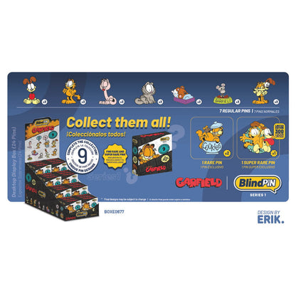 Garfield BlindPIN Serie 1 con diseños coleccionables sorpresa
