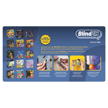 Expositor ERIK Jurassic Park BlindPIN Serie 1 con pines coleccionables - 2