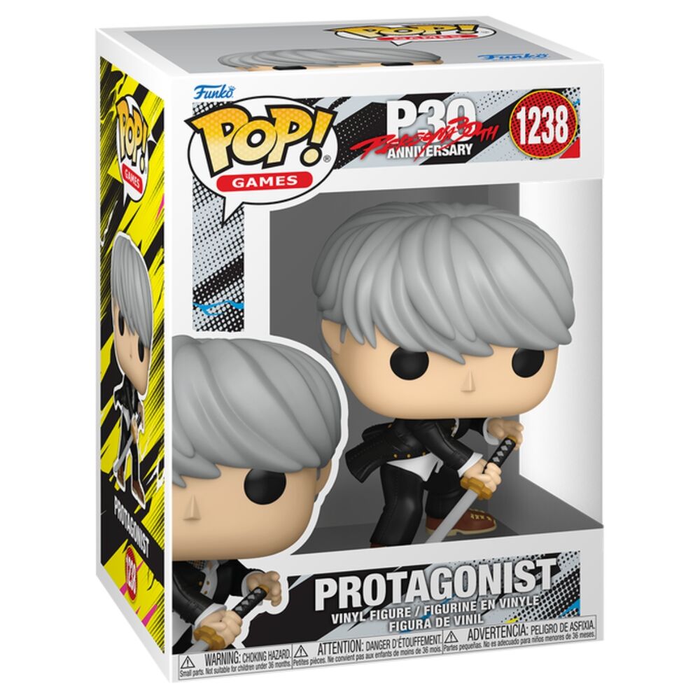 Figura Funko POP! de Yu de Persona 4 con espada - 2