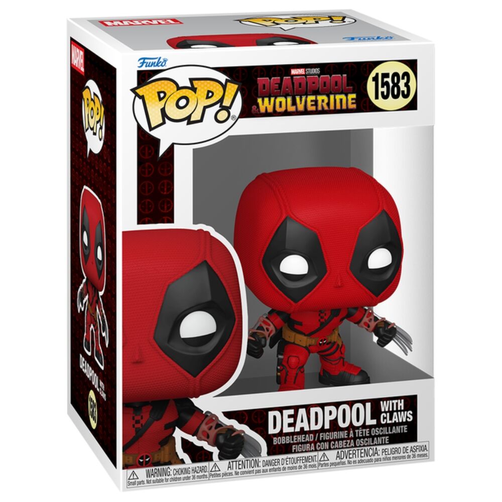 Figura Funko POP! de Deadpool 3 con garras - 2