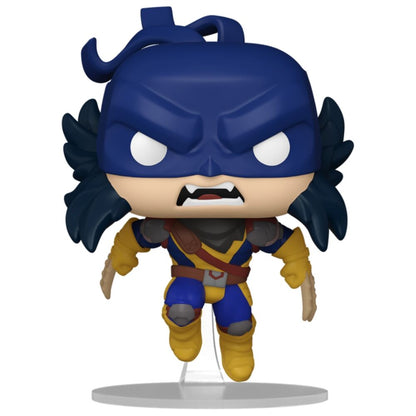 Figura Funko POP de Wolverine Wasteland con uniforme azul y amarillo