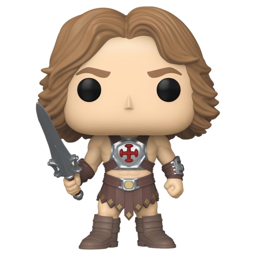 Figura Funko POP! de He-Man Live Action con espada y armadura