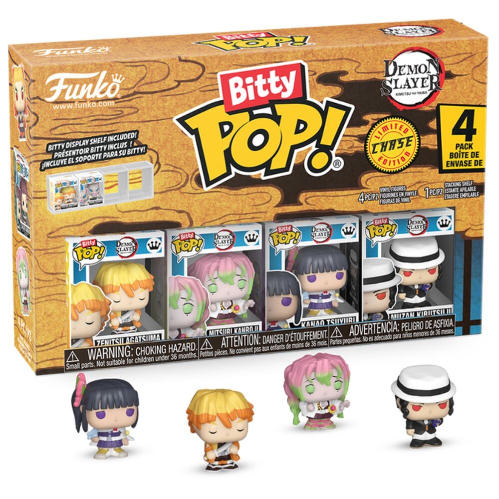 Blíster FUNKO Bitty POP! con 4 figuras surtidas de Demon Slayer - 3