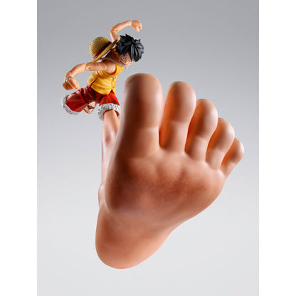 Set de accesorios de Luffy Gear 3 con puño, pie y soporte transparente - 2