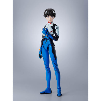 Figura articulada S.H.Figuarts de Shinji Ikari de Evangelion con rostros y manos intercambiables - 8