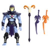 Figura articulada de Skeletor con báculo y dos espadas