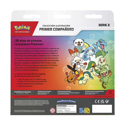 Colección Pokémon Primer Compañero Serie 2 con sobres, cartas de promoción y pegatinas - 3