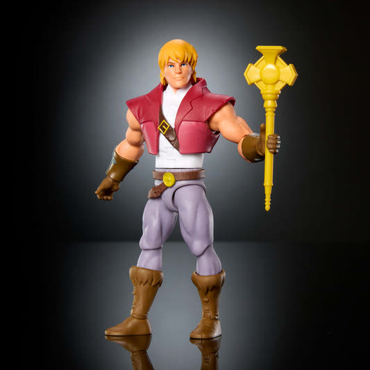 Figura articulada de Prince Adam con cetro amarillo - 3