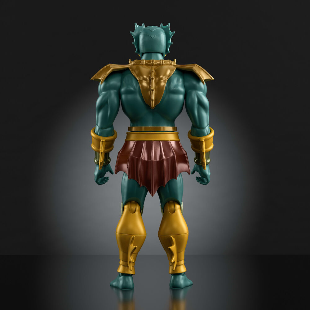 Figura articulada de Mer-Man con tridente y espada de coral - 3