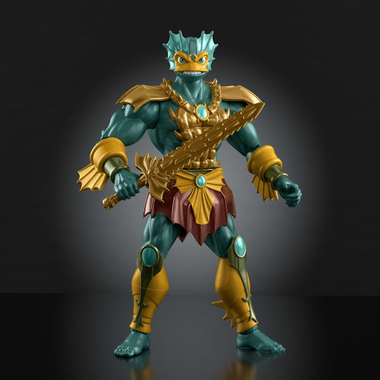 Figura articulada de Mer-Man con tridente y espada de coral - 4