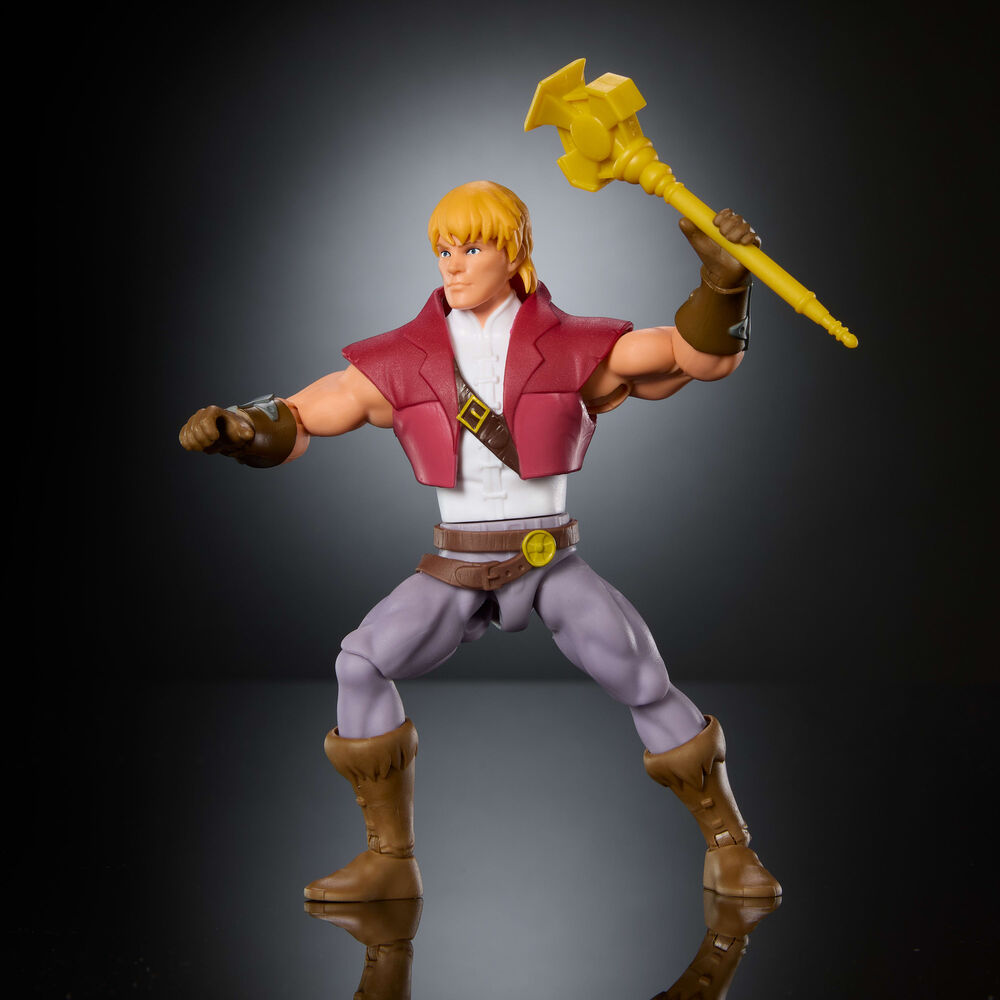 Figura articulada de Prince Adam con cetro amarillo - 5