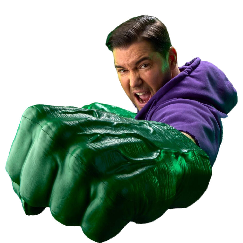 Puños verdes premium de Hulk Marvel Legends con sonidos - 2