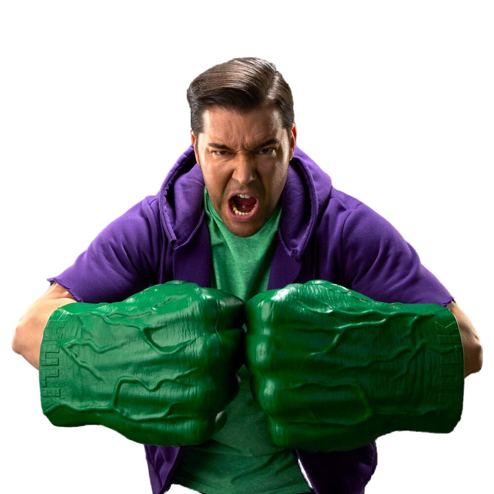 Puños verdes premium de Hulk Marvel Legends con sonidos - 5