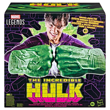 Puños verdes premium de Hulk Marvel Legends con sonidos - 6