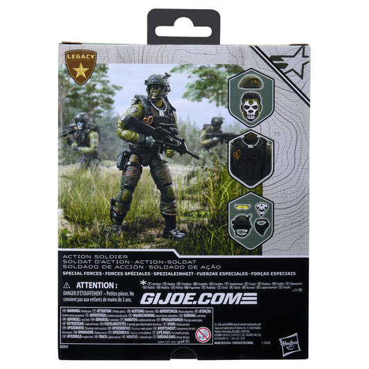 Figura articulada Soldado de Acción G.I. Joe con accesorios - 3