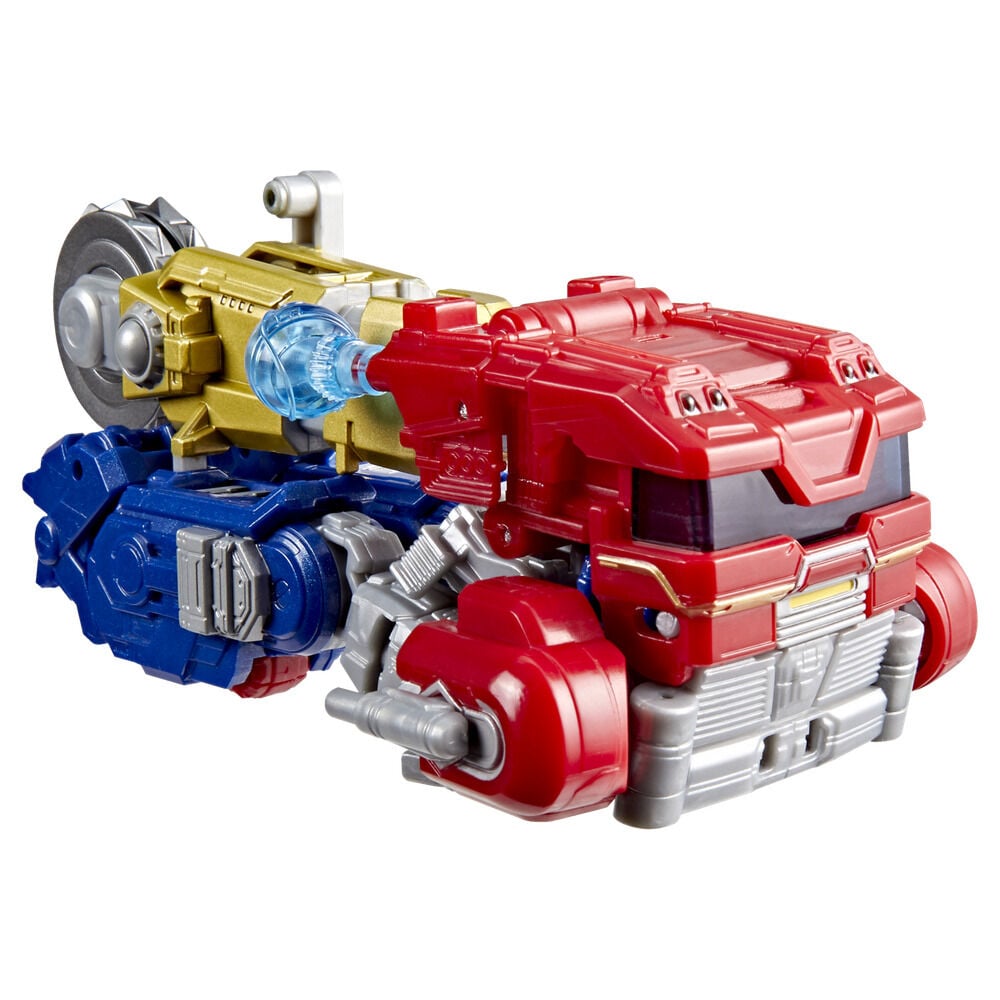 Figura articulada Orion Pax Transformers One en modo robot con sierra de minería - 6