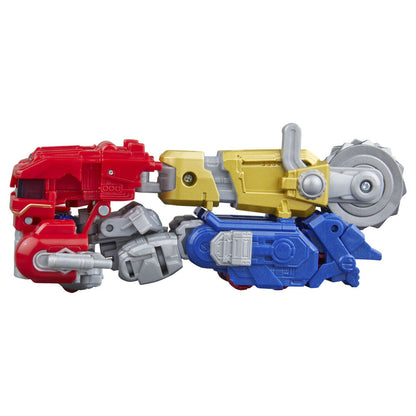 Figura articulada Orion Pax Transformers One en modo robot con sierra de minería - 12