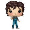 Figura Funko POP! de Eleven con mono azul y mano levantada