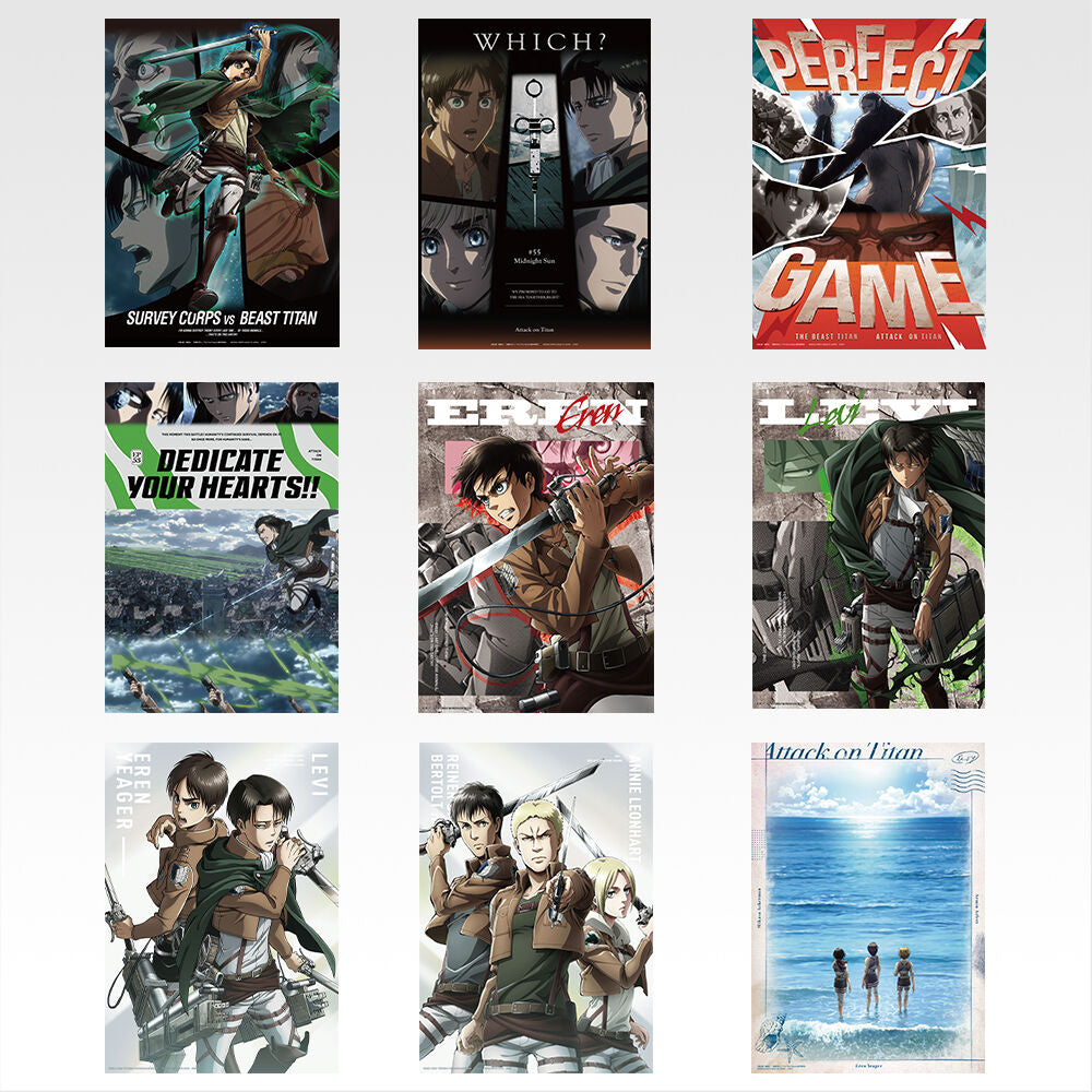 Pack Ichiban Kuji Attack on Titan con el Titán Bestia y Levi - 4
