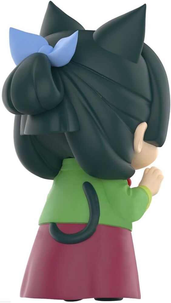 Figura chibi de Maomao de The Apothecary Diaries con atuendo verde y orejas felinas - 5