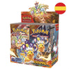 Sobre de cartas Pokémon Chispas Fulgurantes con Pikachu