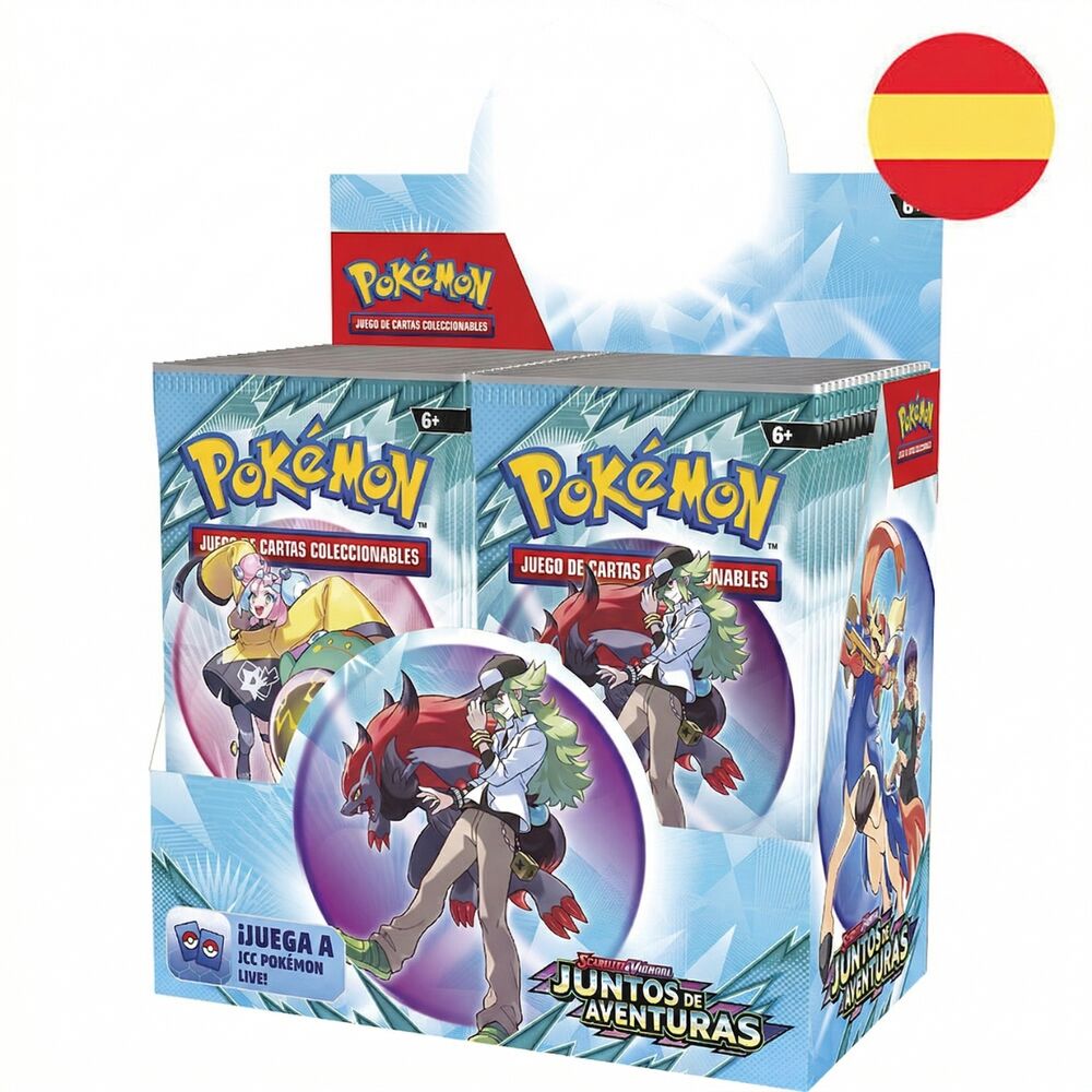 Sobre de cartas coleccionables Pokémon Aventuras Compartidas