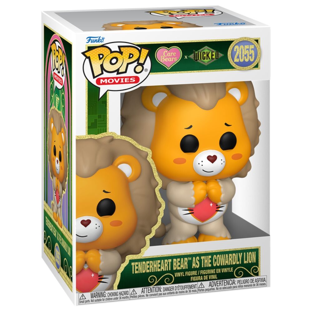 Figura Funko POP! Tenderheart Lion de Osos Amorosos con melena y corazón rojo - 2