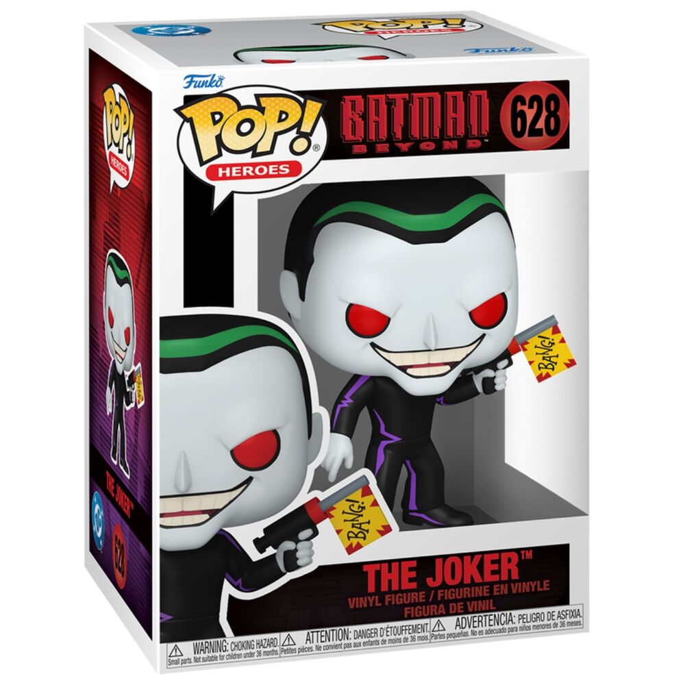 Figura Funko POP! de The Joker de Batman Beyond con pistola - 2