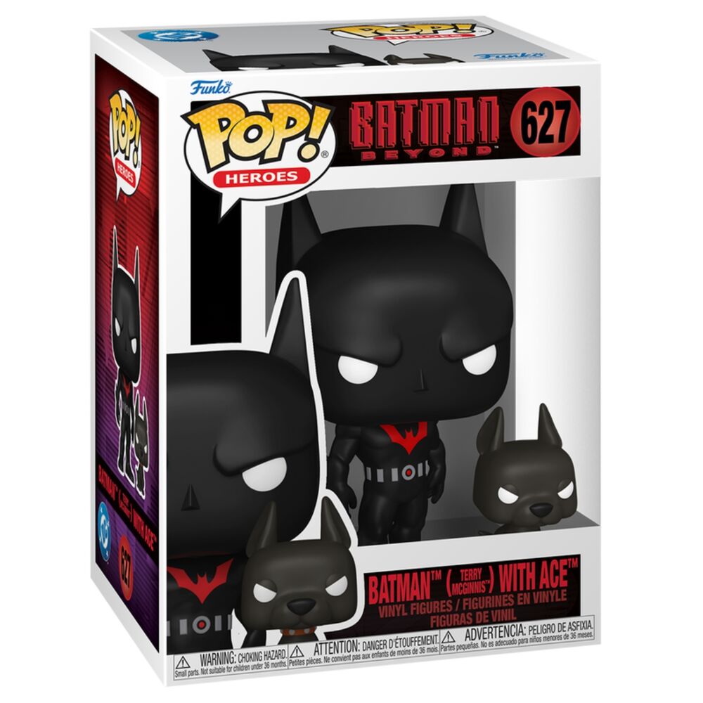 Figura Funko POP! de Batman Beyond Terry McGinnis con Ace - 2