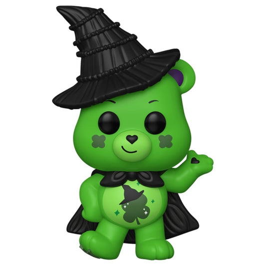 Figura Funko POP de Good Luck Bear como Elphaba, con sombrero y capa negros