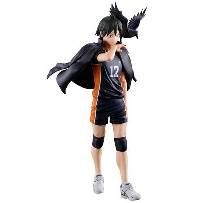 Figura Ichibansho de Tadashi Yamaguchi de Haikyu!! con uniforme de Karasuno y un cuervo - 2