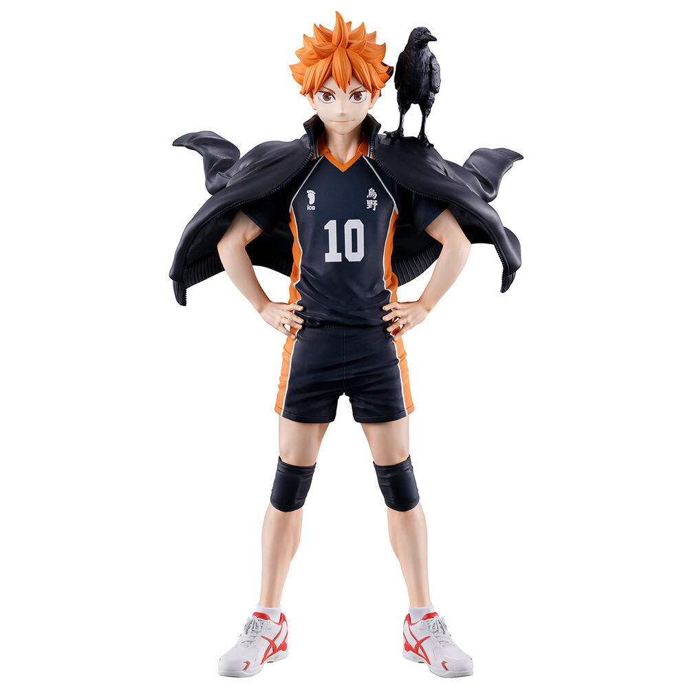 Figura Ichibansho de Shoyo Hinata con uniforme de Karasuno y un cuervo - 4