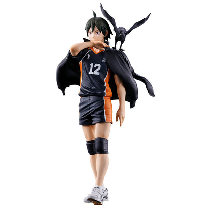 Figura Ichibansho de Tadashi Yamaguchi de Haikyu!! con uniforme de Karasuno y un cuervo - 4