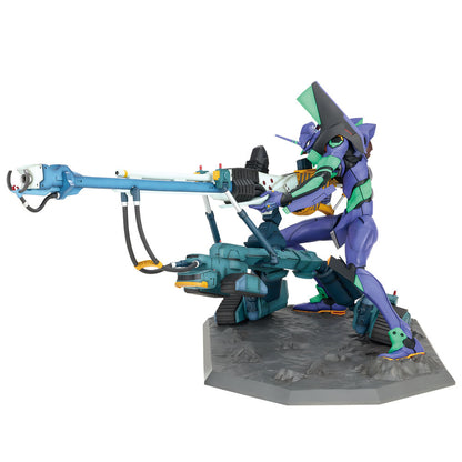 Figura Ichibansho Evangelion Test Type-01 con armamento y maquinaria - 4