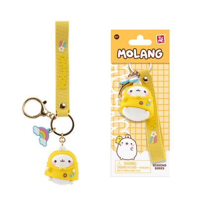 Llavero figura Molang Weather surtido con correa de color - 4