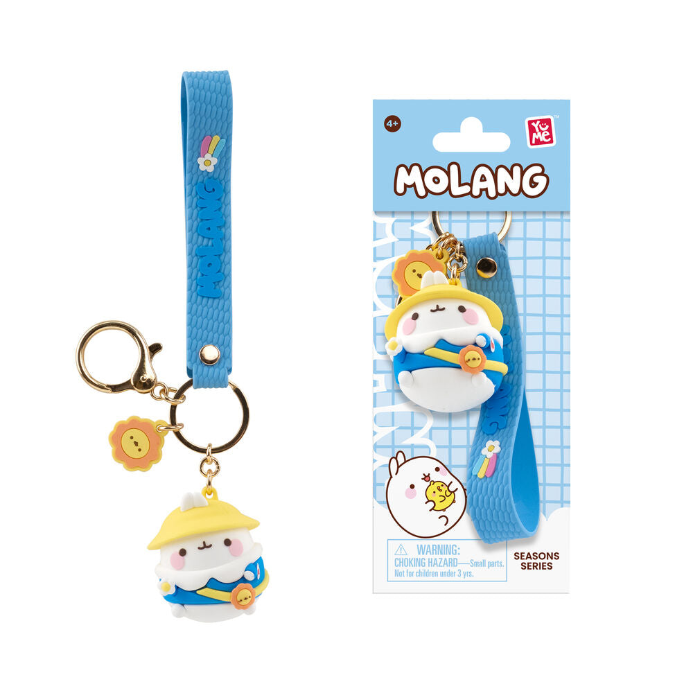 Llavero figura Molang Weather surtido con correa de color - 7