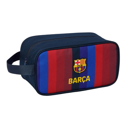 Zapatillero F.C. Barcelona 26/27 azul y granate con asa lateral