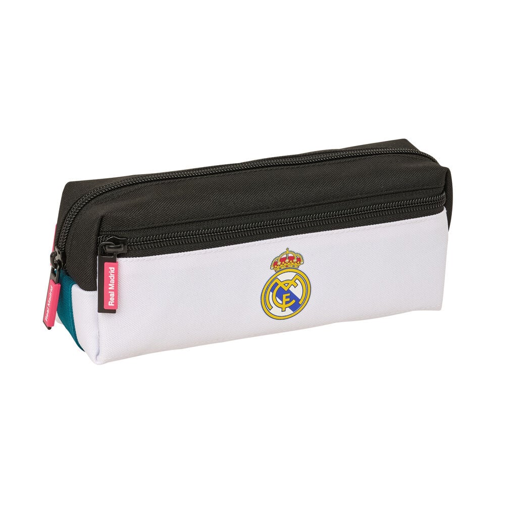 Portatodo triple Real Madrid 26/27 SAFTA en negro y blanco