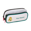 Portatodo Real Madrid 26/27 SAFTA blanco con dos compartimentos
