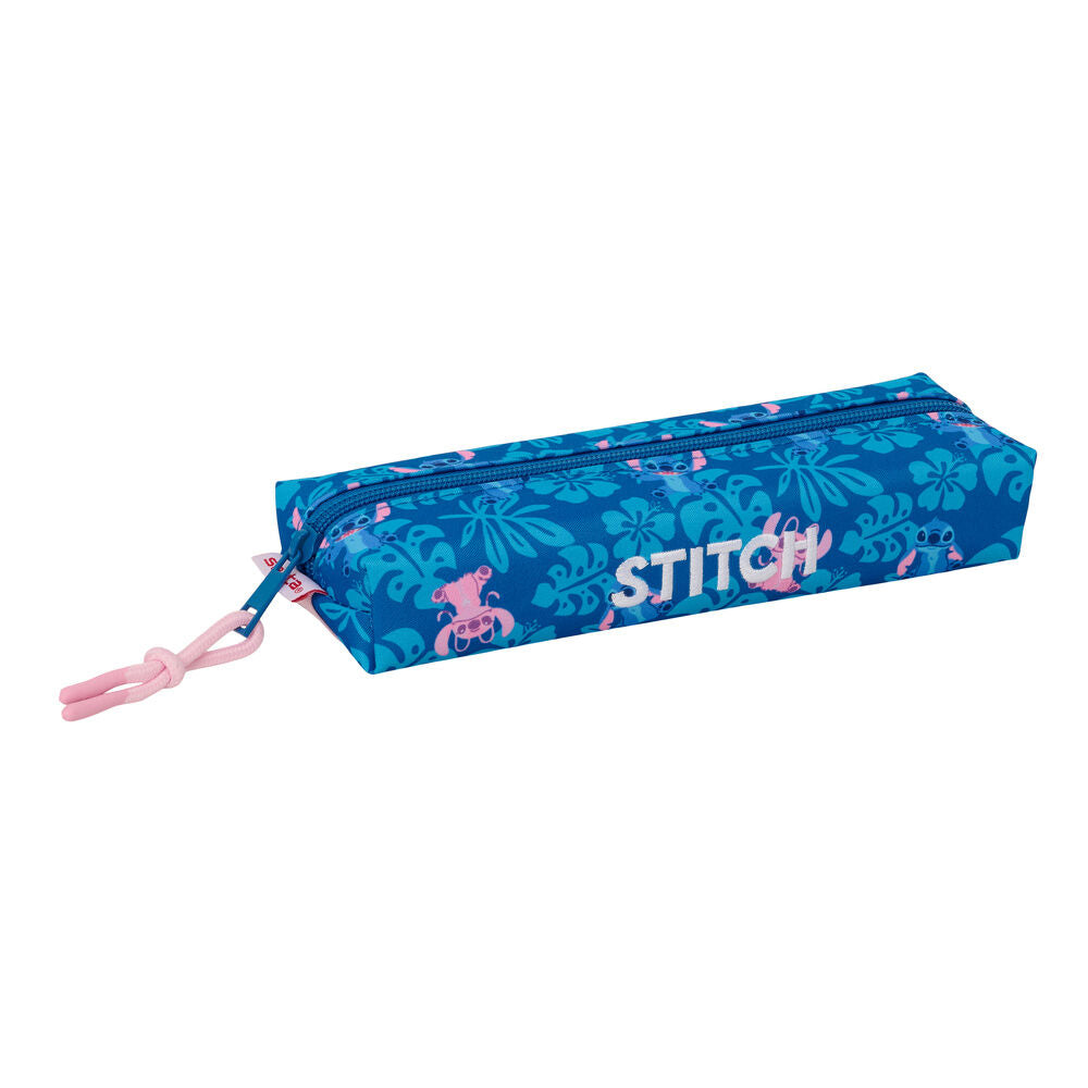 Portatodo azul SAFTA de Disney con Stitch y Angel