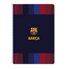 Cuaderno A4 F.C. Barcelona 26/27 azul marino con espiral