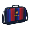 Cartera bandolera F.C. Barcelona azulgrana con escudo y asa superior