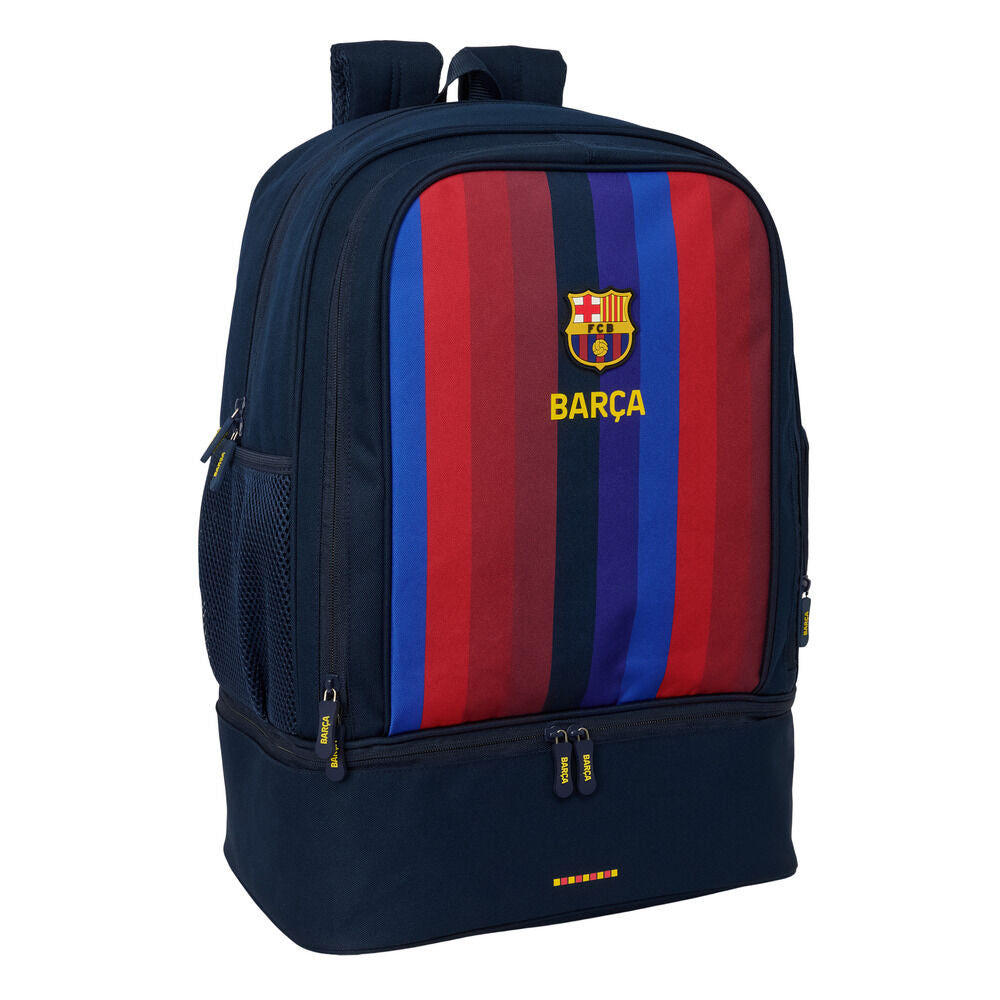 Mochila de entrenamiento F.C. Barcelona azulgrana con compartimento inferior