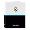 Carpeta A4 Real Madrid 26/27 SAFTA blanca y negra